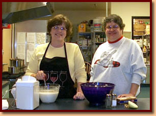 Two of our wonderful volunteers